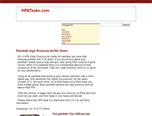 Tablet Screenshot of hpatanks.com